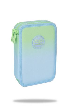Penál 2 zipy Jumper Gradient Mojito - vybavený