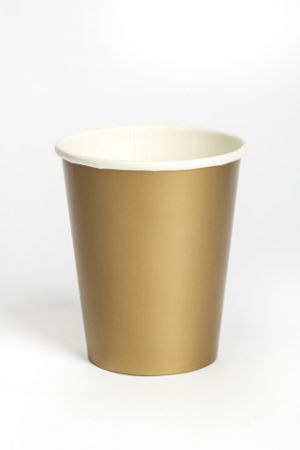 Papírový kelímek 0,25l zlatý