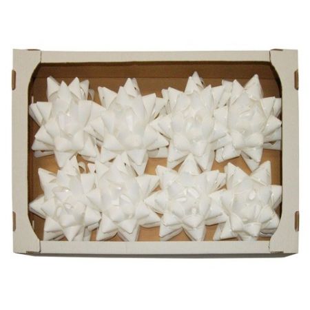 Dárková rozeta Giga hladká - bílá