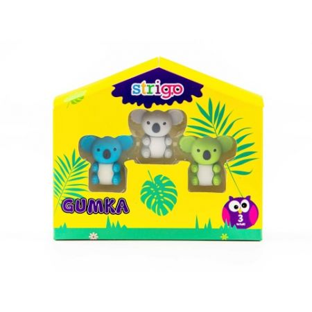 Pryž dekorační - Koala 3 ks