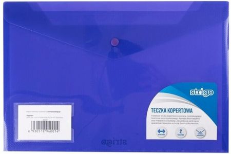 Obálka s drukem A4 PP HORIZONTAL se 2 kapsami fialová