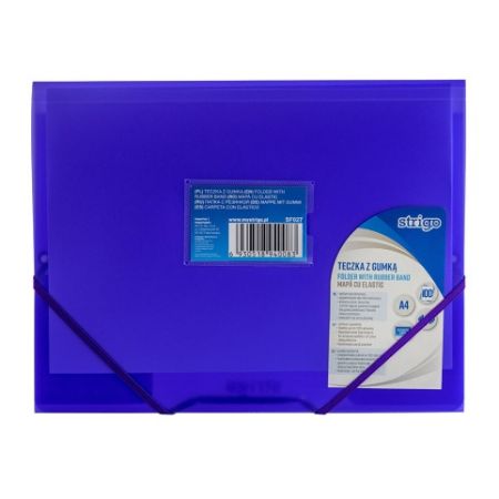 Desky s gumou A4 STRIGO fialové