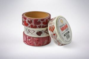 Washi lepící páska LOVE 15mm x 5m
