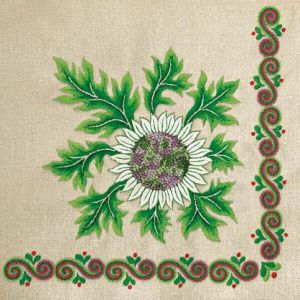 Ubrousky MAKI L (20ks) Dziewiecsil Mountain Embroidery Folk