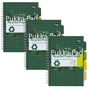 PUKKA Recycled Project Book B5/200l 80g /3/