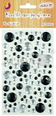 Kamínky samolepící - drahokamy