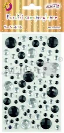 Kamínky samolepící - drahokamy