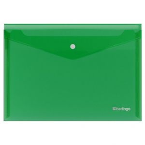 Desky s drukem Berlingo A4 Semi Clear Green