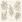 Ubrousky DAISY L (20ks) beige Flower Illustration on Watercolor Paper