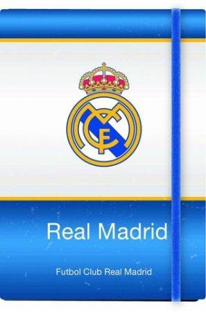 Záznamní kniha Real Madrid A6 96l linkovaná
