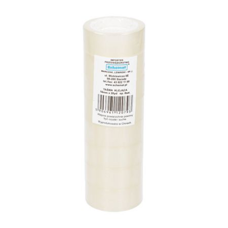 Lepící páska 18 mm x 20y transparentní