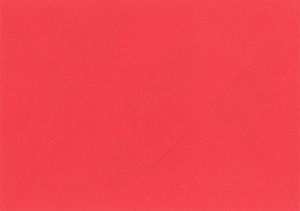 Barevná obálka C5 červená