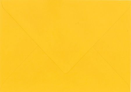 Barevná obálka C5 žlutá tmavá