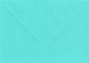 Barevná obálka C5 tyrkysová