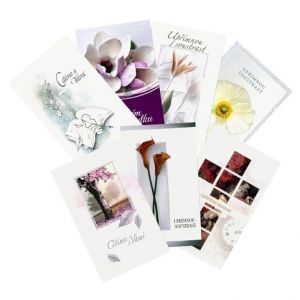 Přání " Z " malé kondolence mix