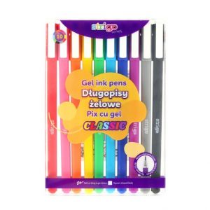 Gelové pero Strigo 10 ks - classic