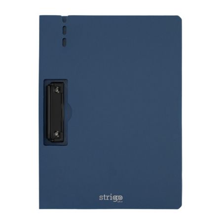 Jednodeska STRIGO A4 s bočním klipem - tmavě modrá