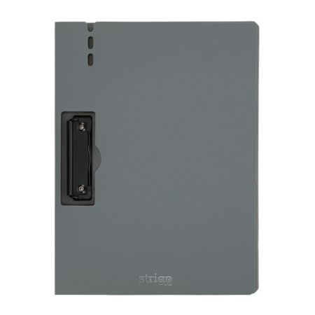 Jednodeska STRIGO A4 s bočním klipem - šedá
