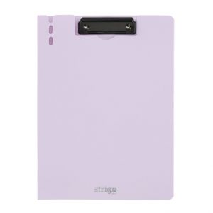 Dvojdeska STRIGO A4 s horním klipem - fialová