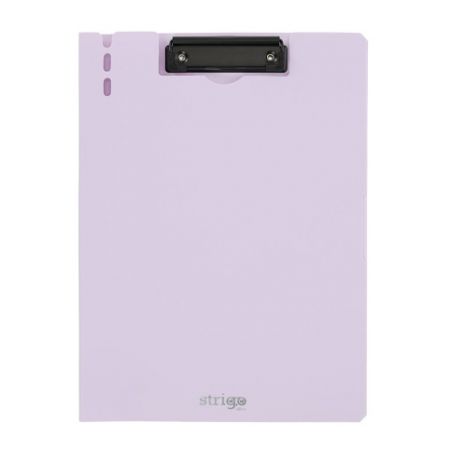 Dvojdeska STRIGO A4 s horním klipem - fialová