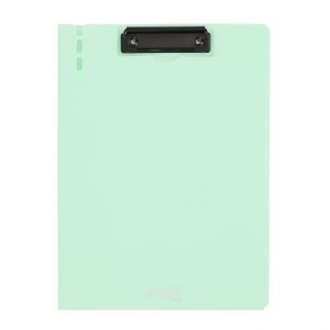 Dvojdeska STRIGO A4 s horním klipem - mentolová