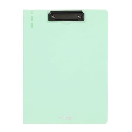 Dvojdeska STRIGO A4 s horním klipem - mentolová