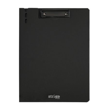 Dvojdeska STRIGO A4 s horním klipem - černá
