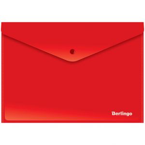 BERLINGO obálka A4 PP druk opal red