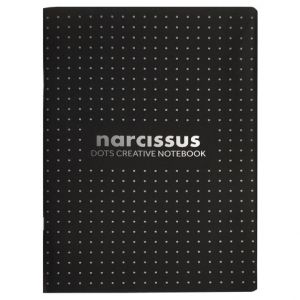 Narcis sešit DOTS A4 60l 80g černý