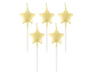 GD Svíčky dortové hvězdičky 5ks