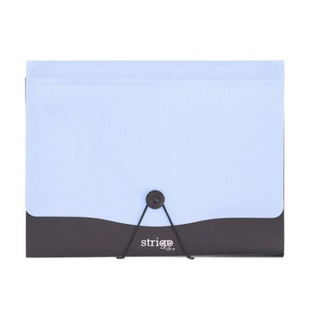 Složka A4 s 13 kapsami STRIGO modrá