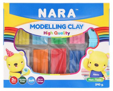 Plastelína / modelína NARA 10 barev