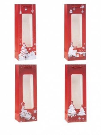 Dárková taška LL láhev LUX hot stamp