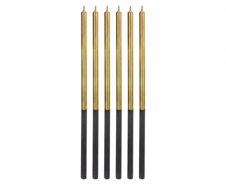 GD Svíčky dortové Platinum 6ks zlatá