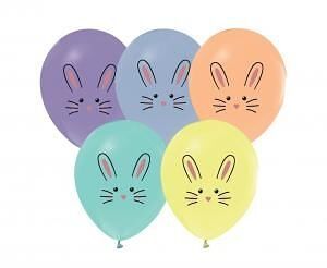 GD balónek 12&quot; 5ks Králičky