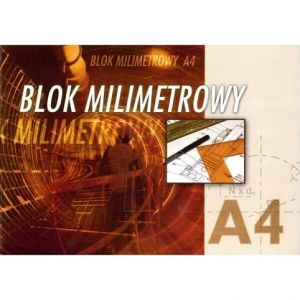 Blok milimetrový A4/20l KRESKA