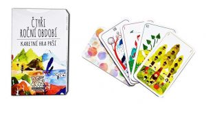 MEZUZA Karty Prší 2104 Čtyři období pap.