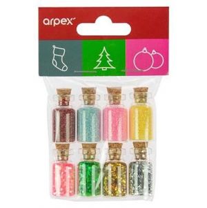 AX brokát sklo 8ks BN7734