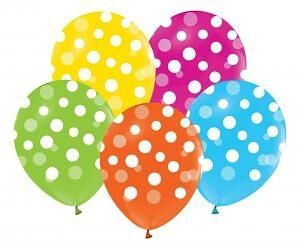 Balónek PUNTÍK 5 ks 30 cm
