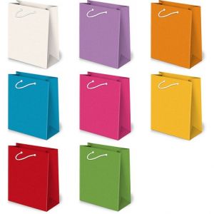 Papírová taška PAW s.c. T-4L sestava EKO 2 světlá