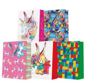 Papírová taška PAW Dětský mix MAXI