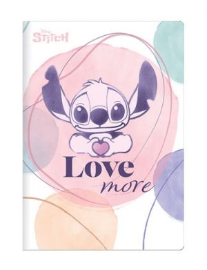 Sešit A5 60 listů Stitch blue čtvereček