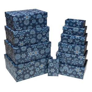 Dárkové krabice sada 23316 modrá