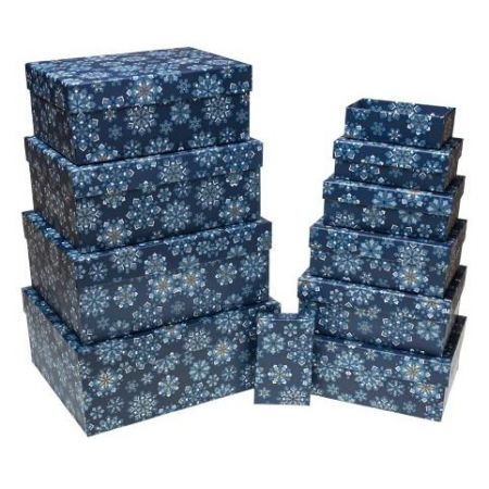 Dárkové krabice sada 23316 modrá