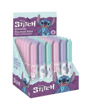 Gumovací plnící pero Stitch pastel /36/