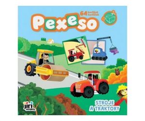 Pexeso v sešitu Stroje a traktory 4478-7