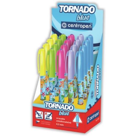 Kuličkové pero Centropen Tornadlo Blue