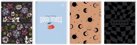 Záznamní kniha A6 70g  96l čistá