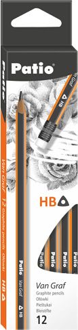 Tužka s gumou PATIO VAN GRAF HB