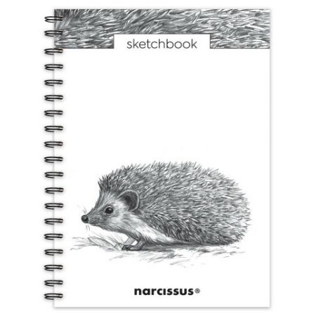 Skicovací notes A4 SP 60l čistý Ježek